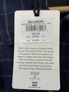 Billabong Mens Classic Long Sleeve Flannel Shirt M Collared Classic Chest Pocket