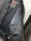 Mens Heated Jacket with Detachable Hood Waterproof Winter Outdoor Size 3XL Black
