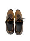 Massimo Matteo Italy Ponte Vecchio Oxford Burnished Brown Size 9.5 D (M) Lace-up