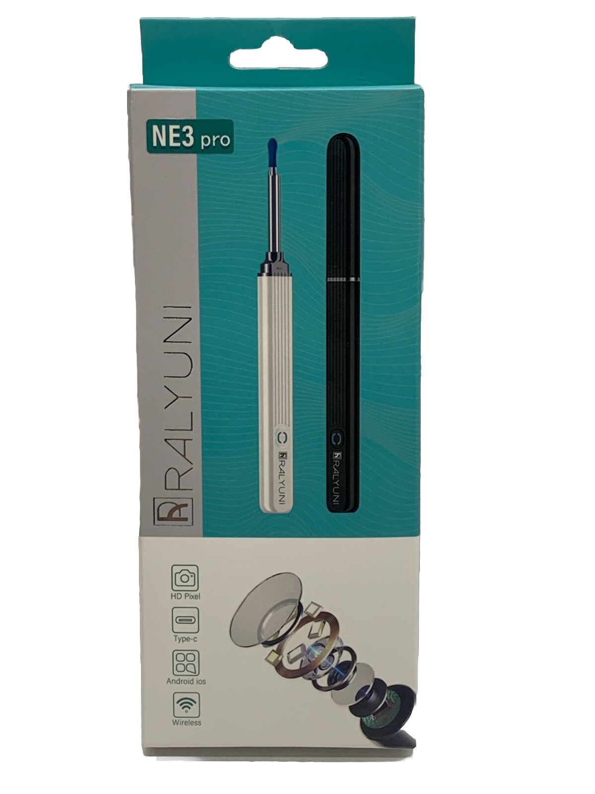 Ralyuni Ear Wax Removal Tool, Ralyuni Ear Wax Removal Tool with Camera, Ralyuni