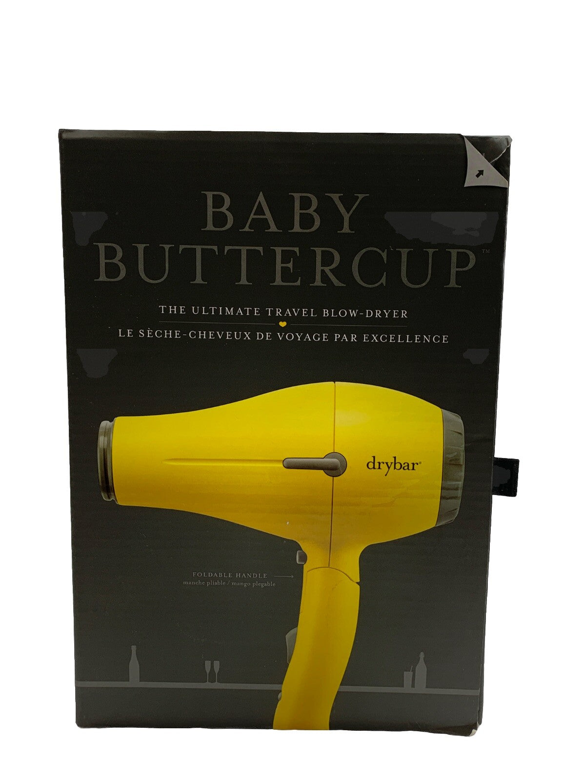 Drybar Baby Buttercup The Ultimate Travel Blow-Dryer Yellow Portable Lightweight