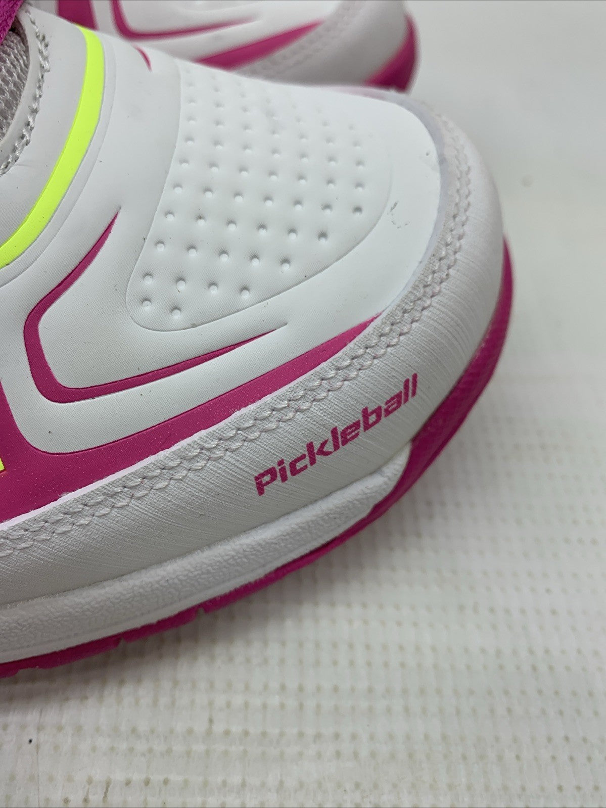 ACACIA Unisex 31-280 Pickleball Shoes Pink/White 9.5 US Women 8 Men’s Lace-up