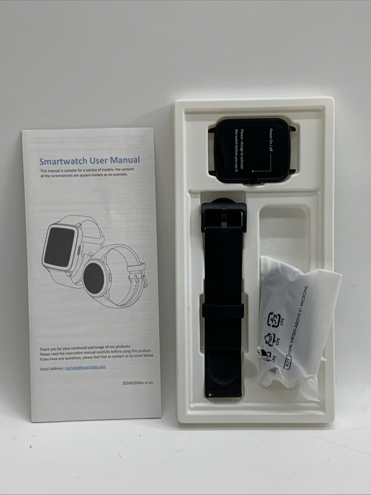 Smart Watch for Men Women (Answer/Make Calls) Fitness Trackers Smartwatch Black