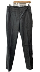 SLIM-SATION Women's Misses Ankle Long Pant Pull-on Pockets Size 2 Black M30719PM