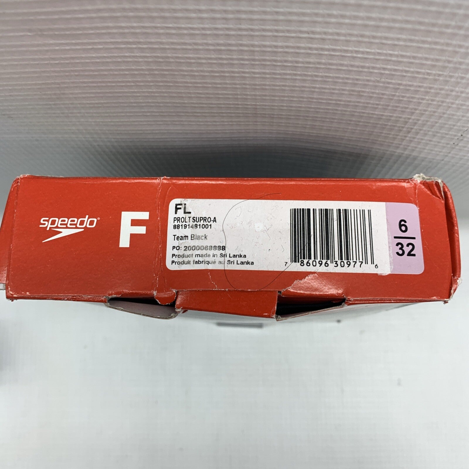 Speedo Competitive Black 1-Piece ProLT Super Pro Swimsuit Women Sz 6/32 Swimwear