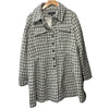 Laundry By Shelli Segal Fit and Flare Plaid Fabric Jacket (XL)