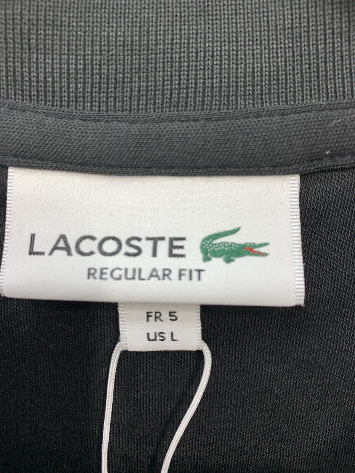 Man's Shirts & Tops Lacoste Short Sleeve Jersey Interlock Regular Fit Large