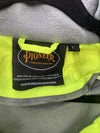 Pioneer Premium High Vis Safety Jacket Waterproof Large Green Star Tech Workwear