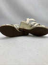 Woman's Sandals Aerosoles Paige Wedge Heel Sandal 9W Eggnog Buckled anklestrap