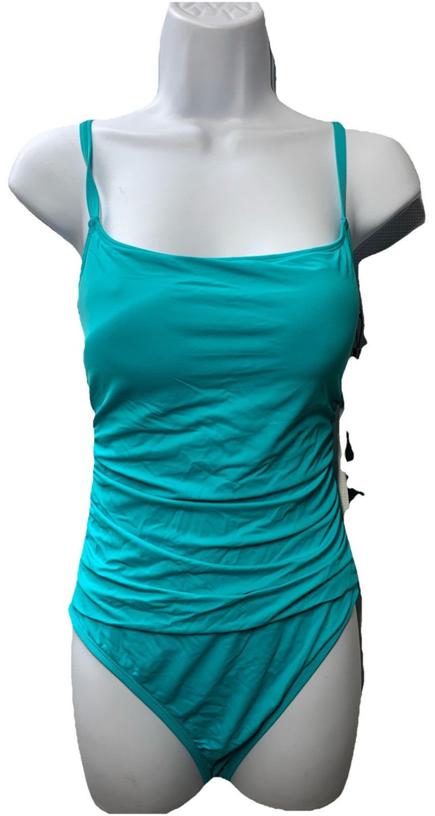 La Blanca S742-0025 Island Goddess One Piece Swimsuit Calypso Swimwear Size 10