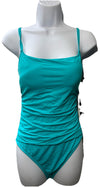 La Blanca S742-0025 Island Goddess One Piece Swimsuit Calypso Swimwear Size 10