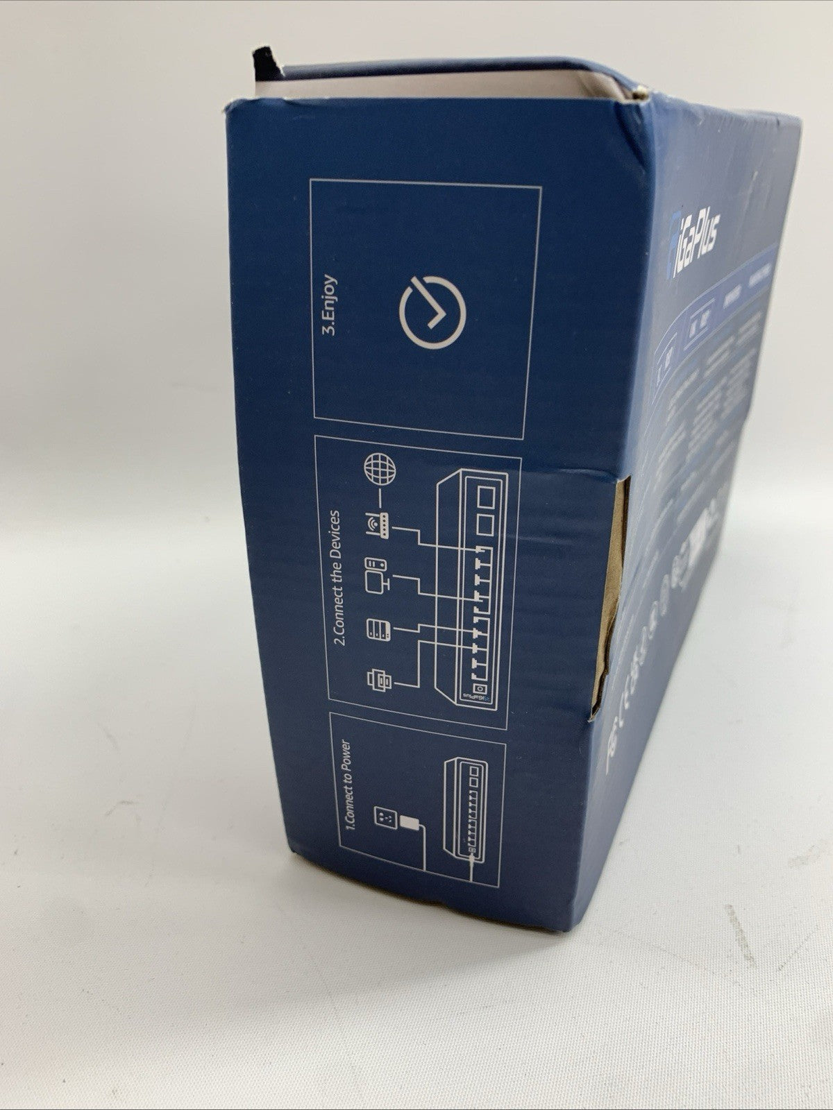 Gigaplus 2.5G Smart Ethernet Switch High-speed Transfer Large Bandwidth 10 Port