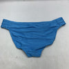 JESSICA SIMPSON Women's Side Shirred Bikini Bottom Caspian Size L Underwear