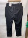 Rafaella Womens Petite Flat Front Black Dress Stretch Pants PRBS6339 Size 12p