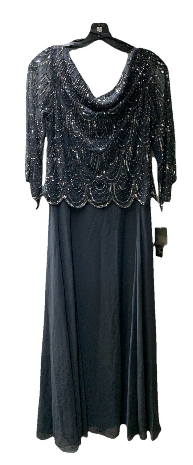 J Kara Beaded Dress Long Dress Formal Evening Dress Pull On (Size 6P)