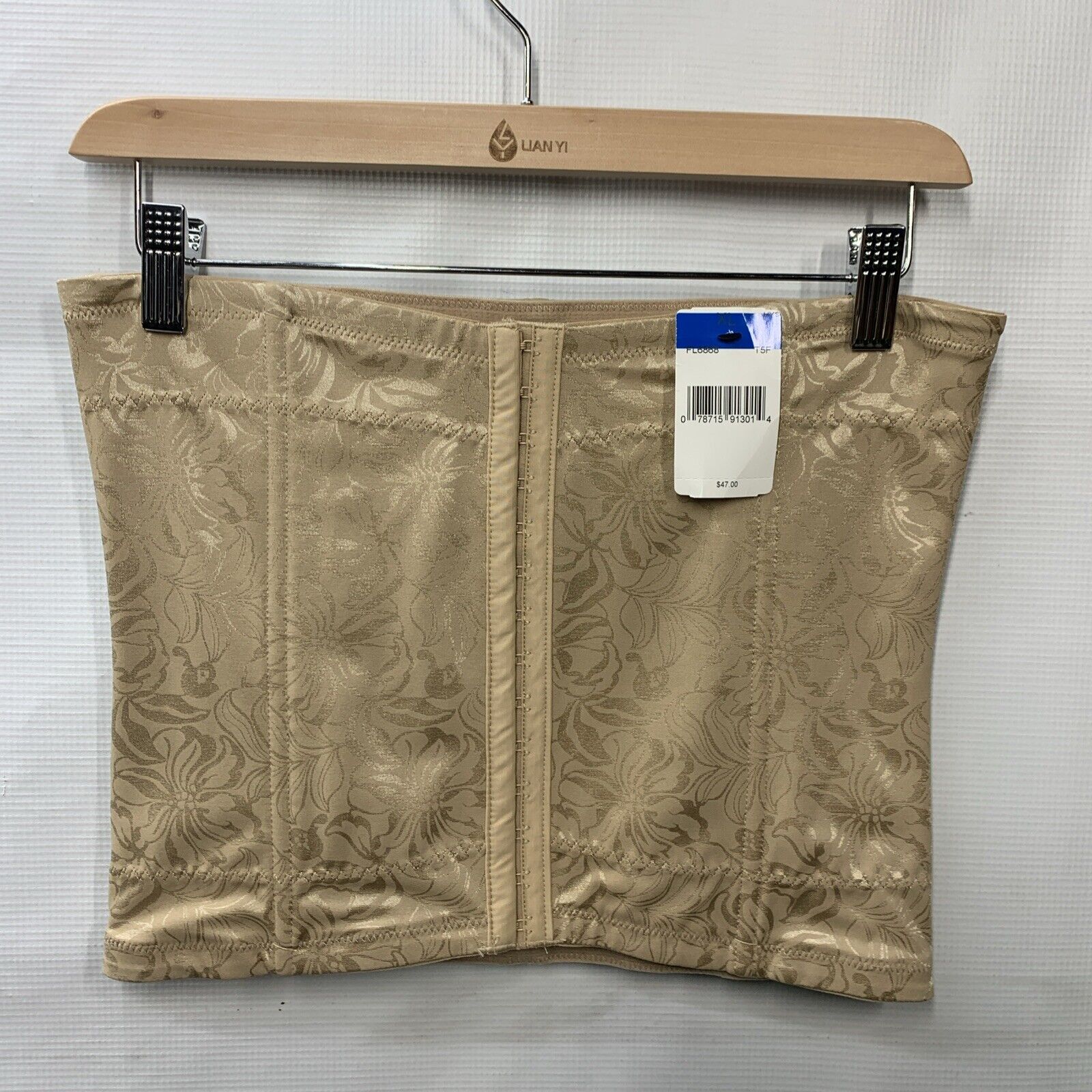 Maidenform Torso Waist Cincher FL6868 Size XL Firm Slim Body Shaper Shapewear