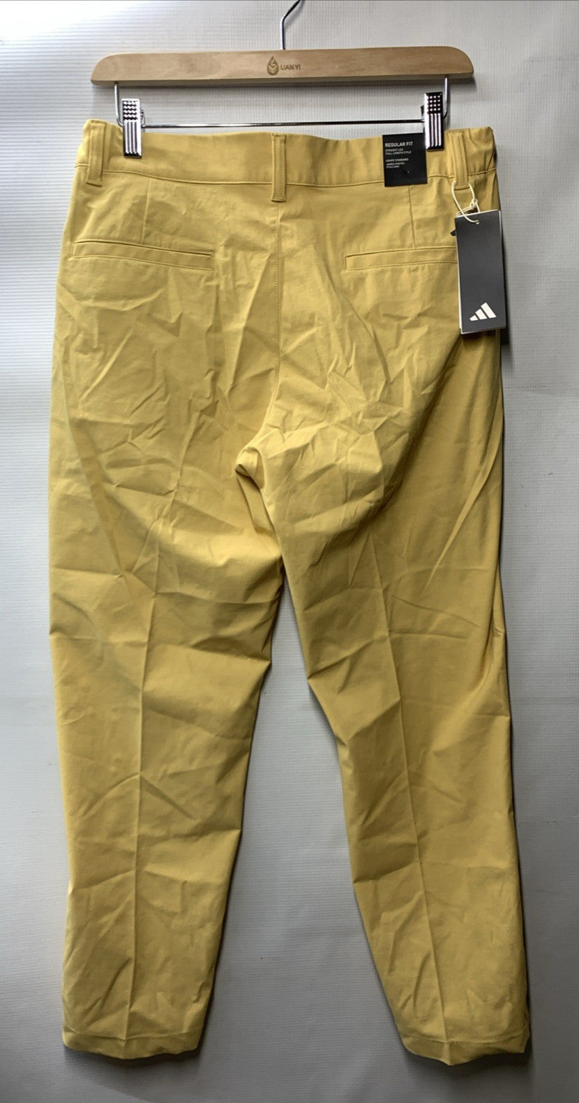 Adidas Men's Ultimate 365 Nylon Chino Golf Long Pants Size 30x30 Oat Sraight Leg