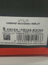 Riedel 21.5 fl oz Vinum Cabernet Sauvignon/Merlot Wine Glasses 7416/0 - 8 Pack