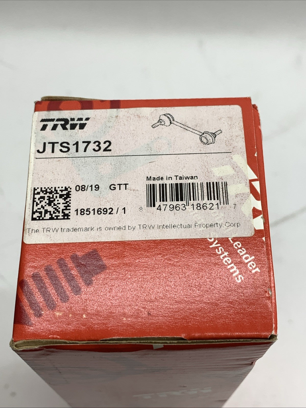 JTS1732 TRW Sway Bar Link Front Driver Left Side Hand for Lexus ES350 2010-2012
