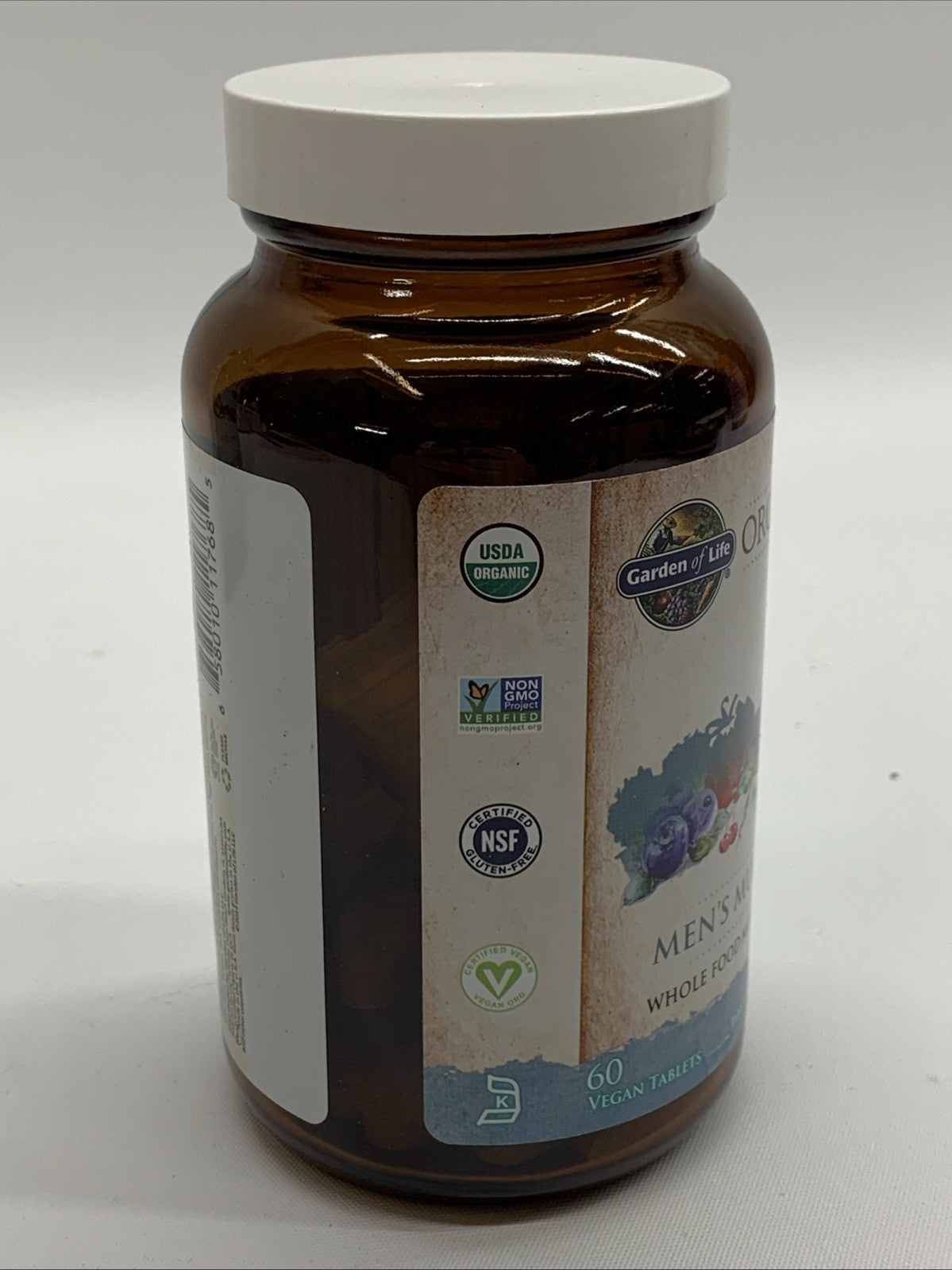 Garden Of Life Organics Men’s Multi 40+ Whole Food Multivitamin 60 Vegan Tablets