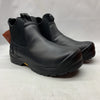 MWork Romeo Men's Steel Toe Ankle Slip-on Work Boots Black Size 10 MW2301-11