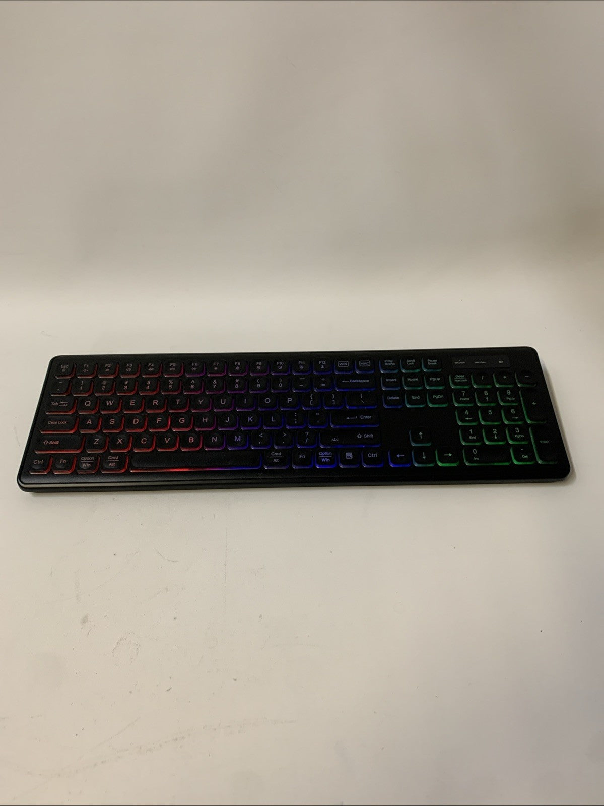 Wireless Keyboard and Mouse, Rechargeable Bluetooth Key Board Mouse Combo RGB