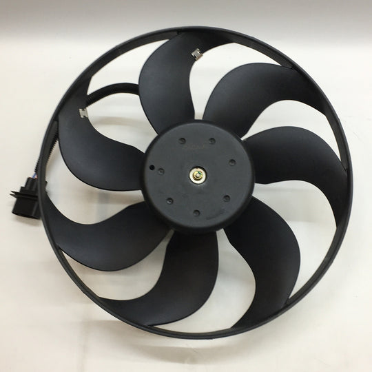 6X0959455F 345mm Large Radiator Cooling Fan For VW Golf Jetta Audi 250/60W