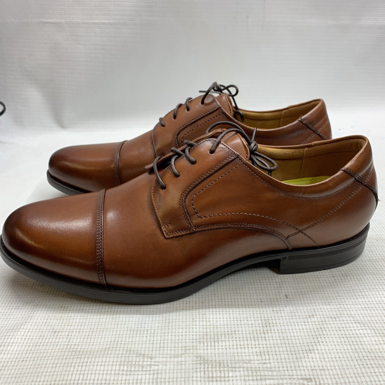 Florsheim Men's Medfield Plain Toe Oxford Dress Shoe 15EEE Brown Lace-up Formal