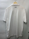 Under Armour Loose Athletic Tech Polo Men White Golf Short Sleeve Soft - Size XL