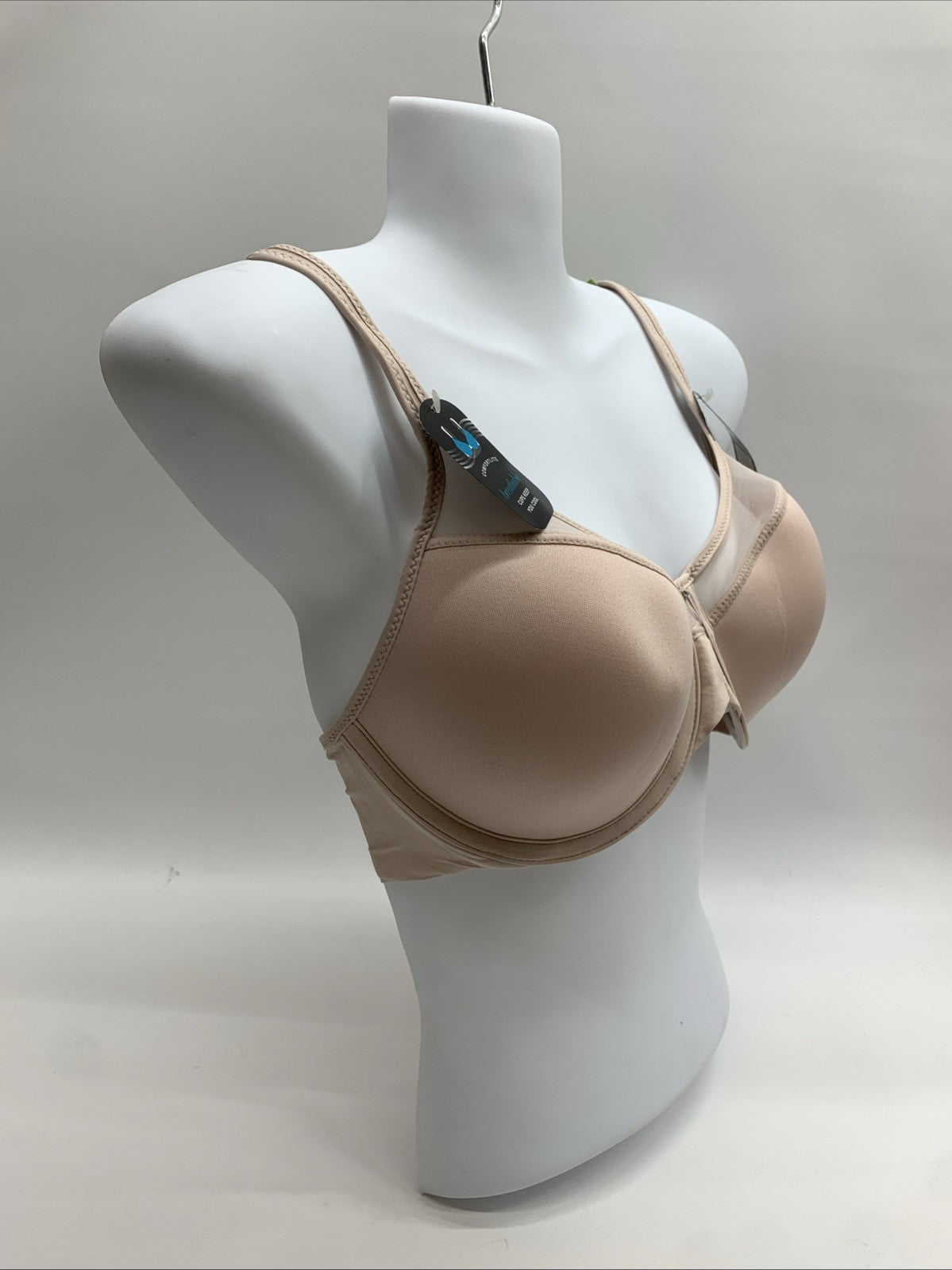 Bali Women's One Smooth U Underwire Bra 36B Rose DF3439 LightIllusion Back smoot