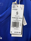 adidas Womens Team Base Tee Small Long Sleeve GK9089 Blue Football/Soccer Jersey