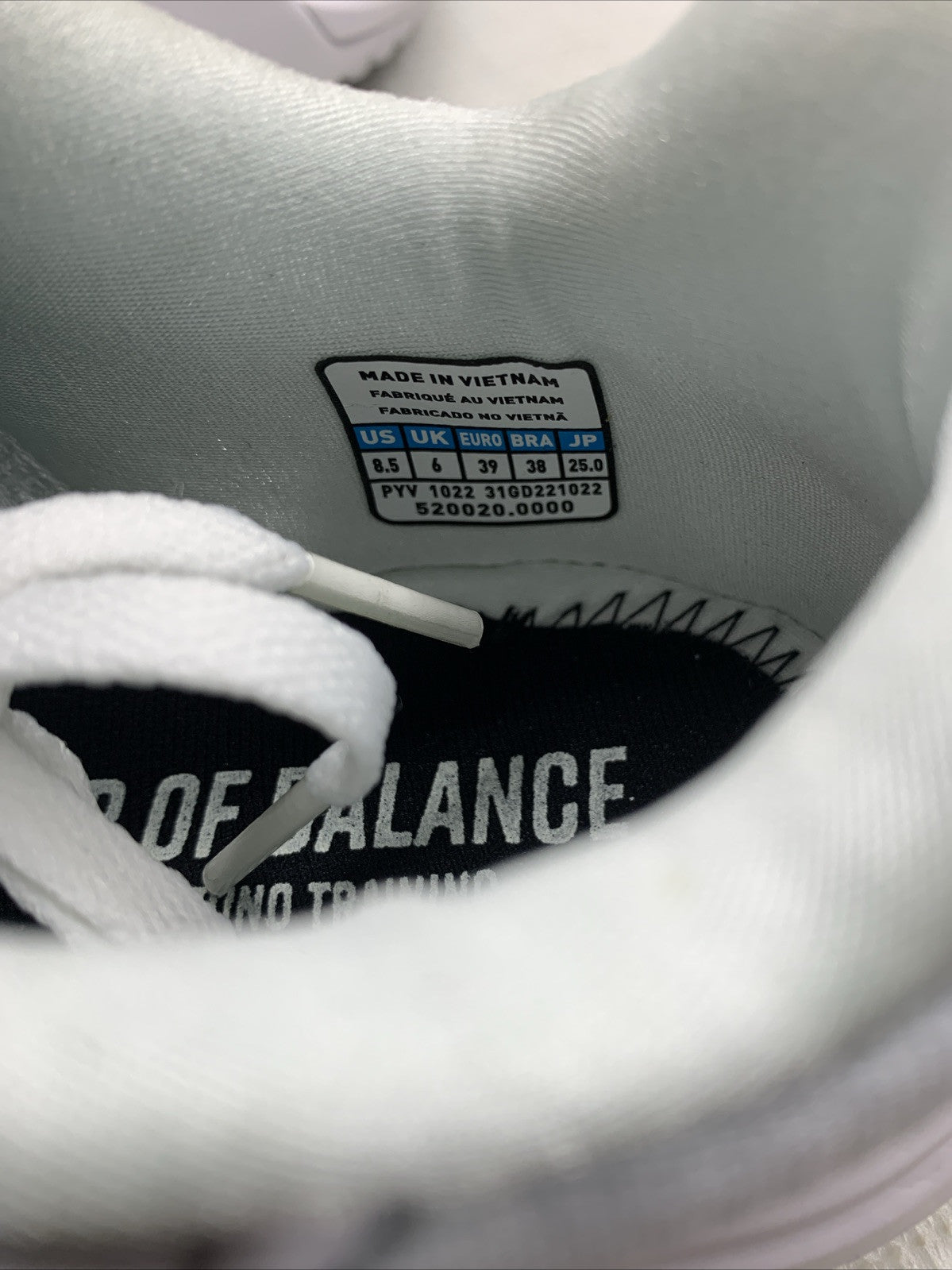 Mizuno Women TF-11 Cross Trainer 11 Fitness Shoes White Size 8.5 Lace-up Sneaker