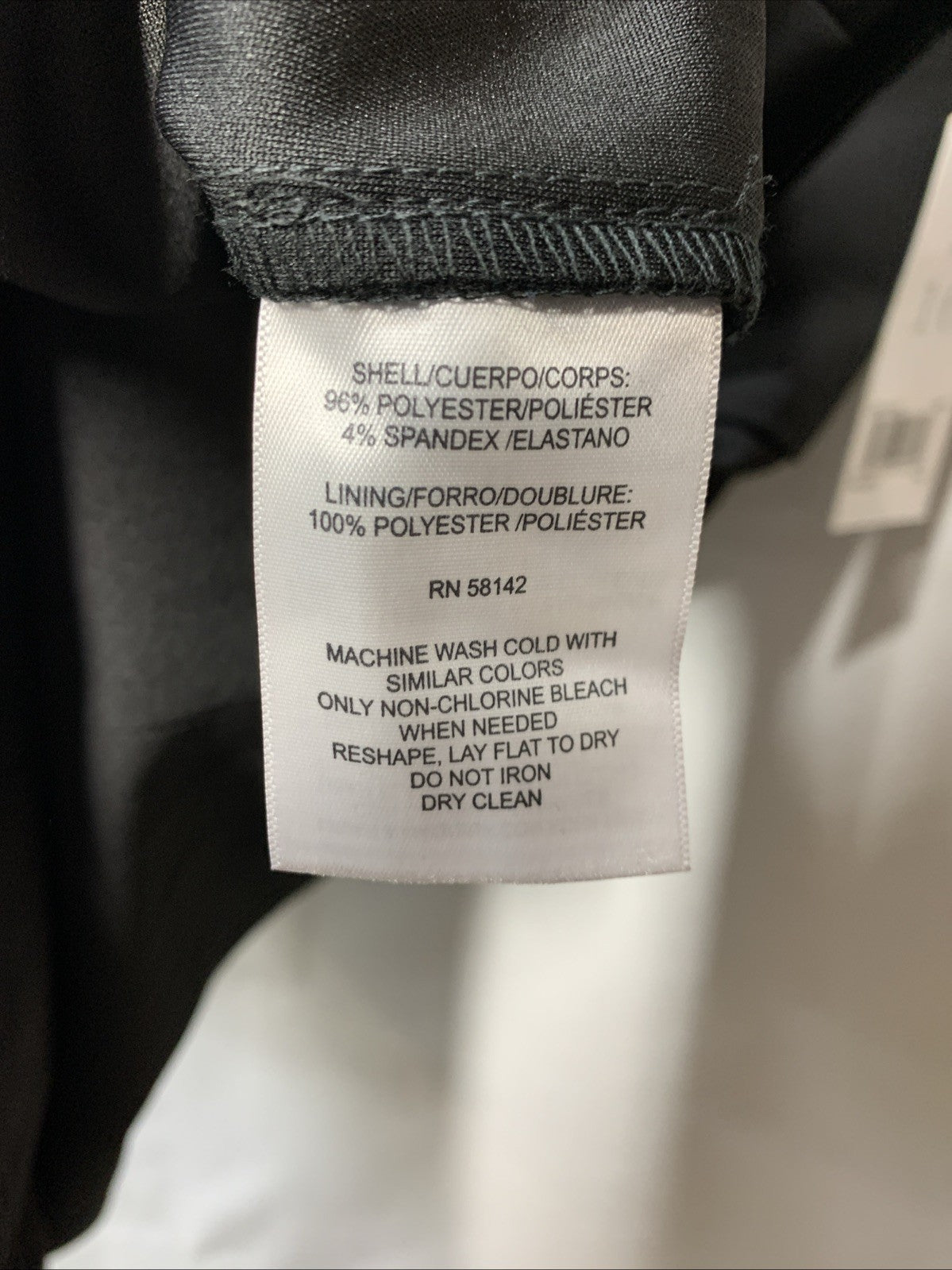 Black Donna Morgan sleeveless short dress for women, size 16, casual and party-ready, from The Family Flips.