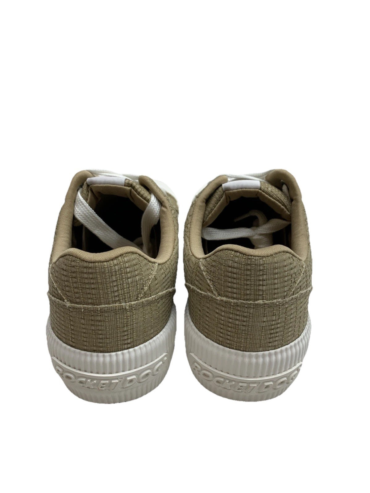 Rocket Dog Women Cheery Sneaker Barstow Cotton Tan Size 8M Lace-up Shoe Casual