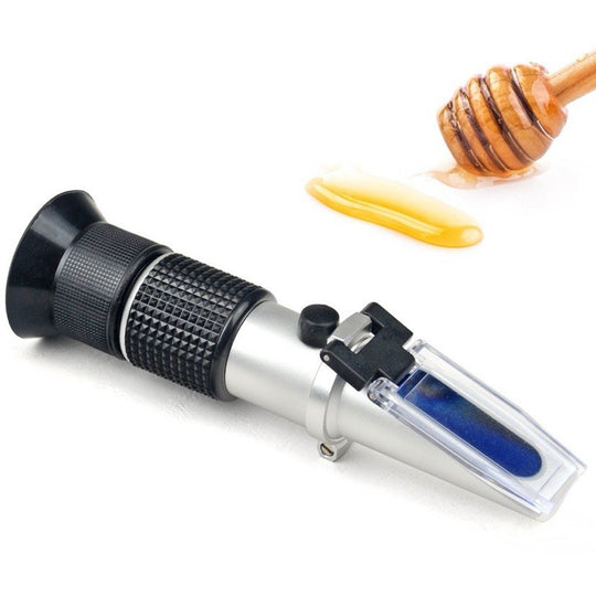 Aichose Portable Optical Honey Refractometer for Honey, Maple Syrup, & Molasses