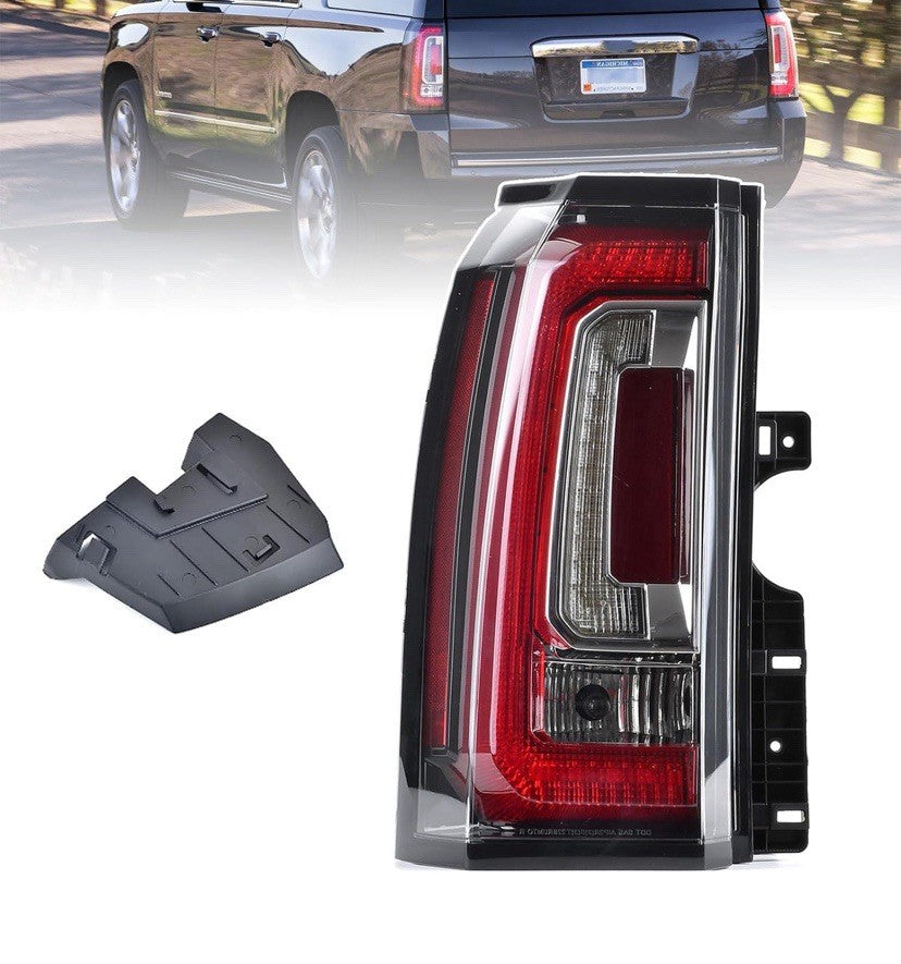 Tail Lights Assembly Compatible With GMC Yukon/Yukon XL 2015-2020 Left, Black