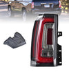 Tail Lights Assembly Compatible With GMC Yukon/Yukon XL 2015-2020 Left, Black
