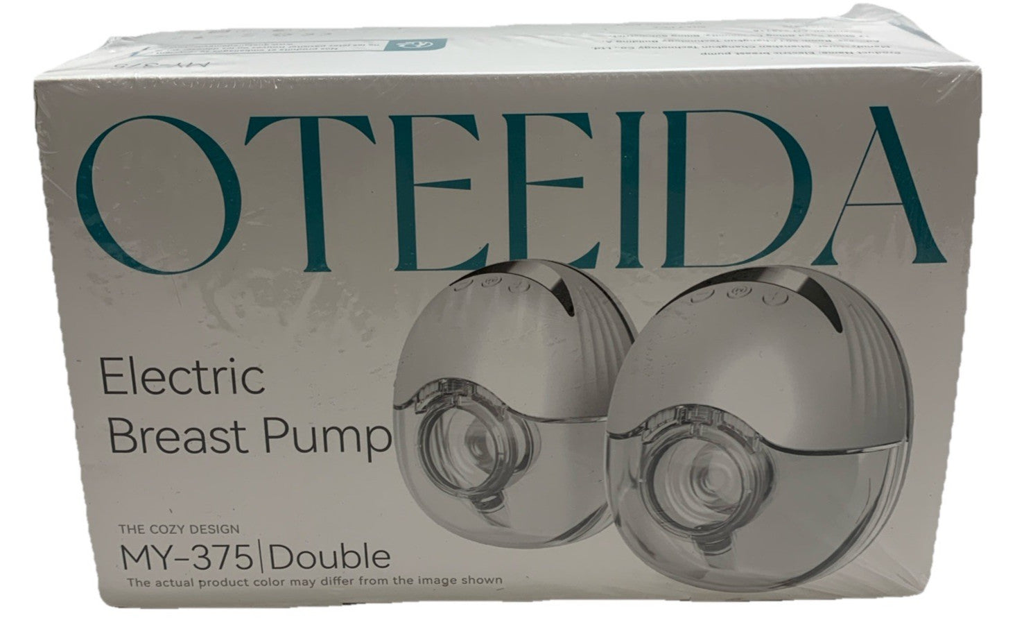 Oteeida Hands Free Breast Pump Wearable MY-375 Strong Suction Low Noise 4 Modes