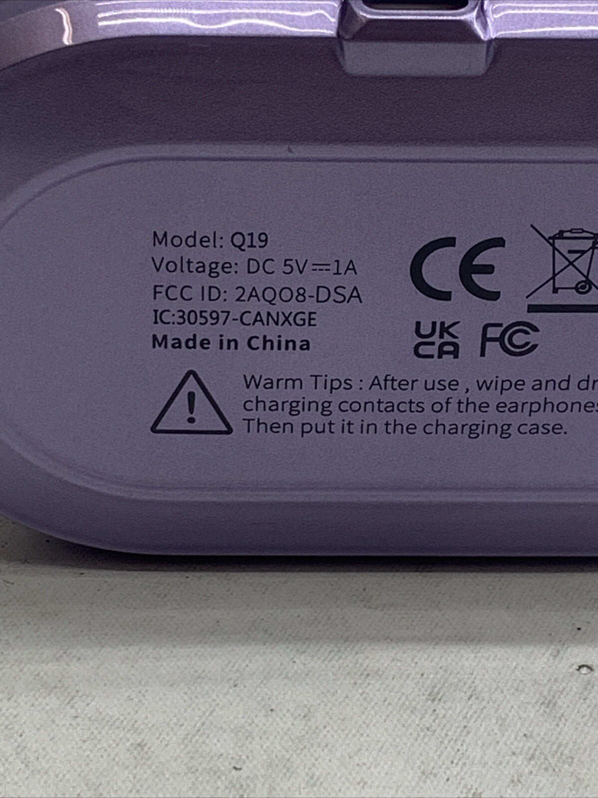 Bluetooth Headset V5.3, Wireless Bluetooth Earpiece with 500mAh Charging Case