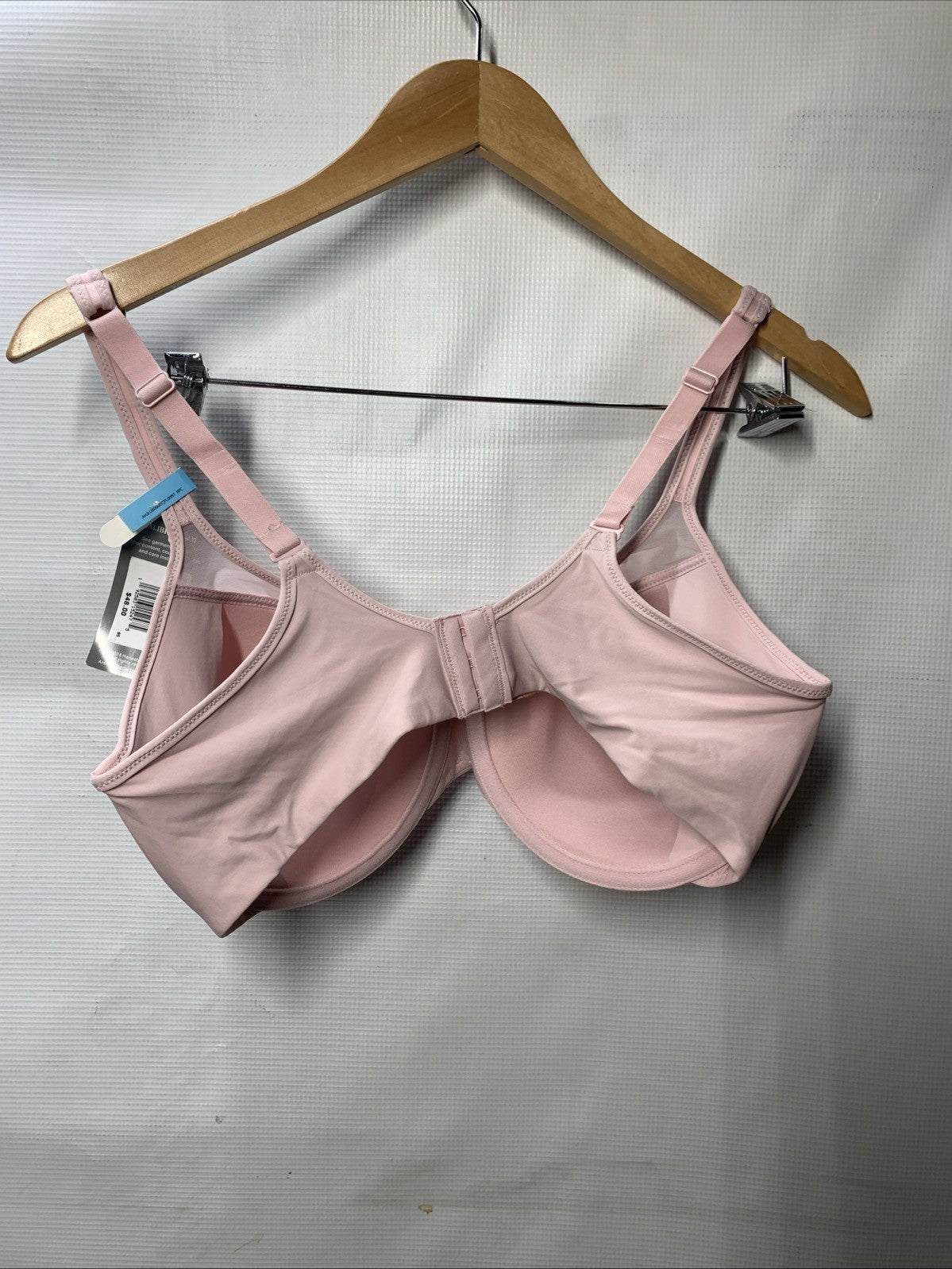 Bali DF3439 Women's One Smooth U Ultra Light Neckline Bra Underwire Size 40C