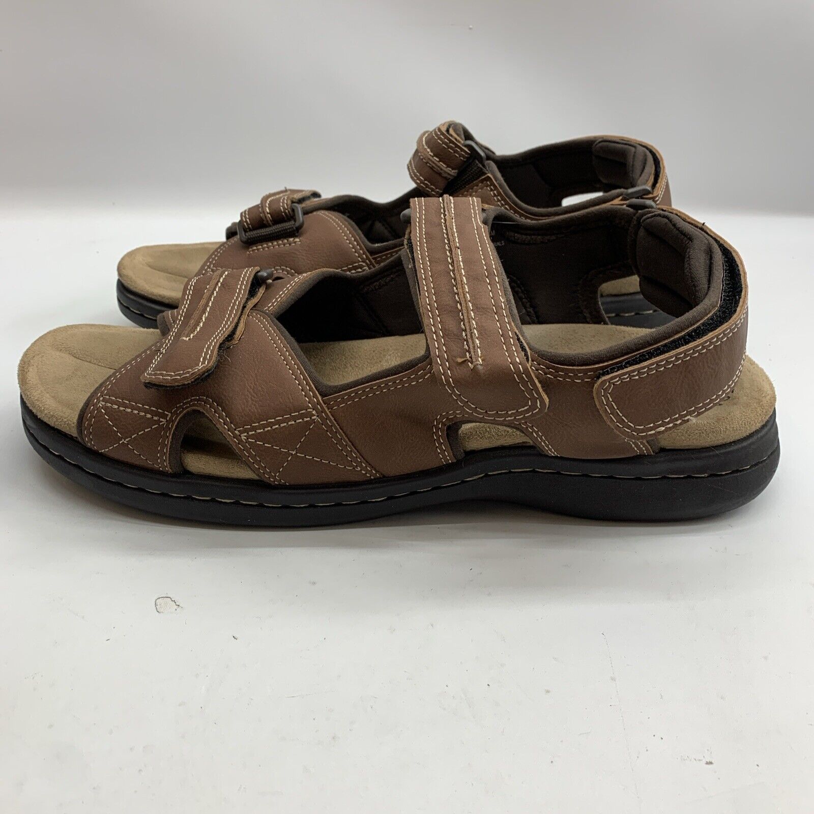 Dockers Mens Newpage Casual Comfort Outdoor Sport Adjustable Sandal Shoe 13 M BR