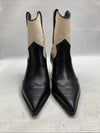 Circus NY by Sam Edelman Women's Yolanda Western Heel Boot Size 6 Black Vanilla