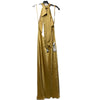 BCBGMAXAZRIA Women's Sleeveless Halter Neck Long Evening Dress Casual Size 2