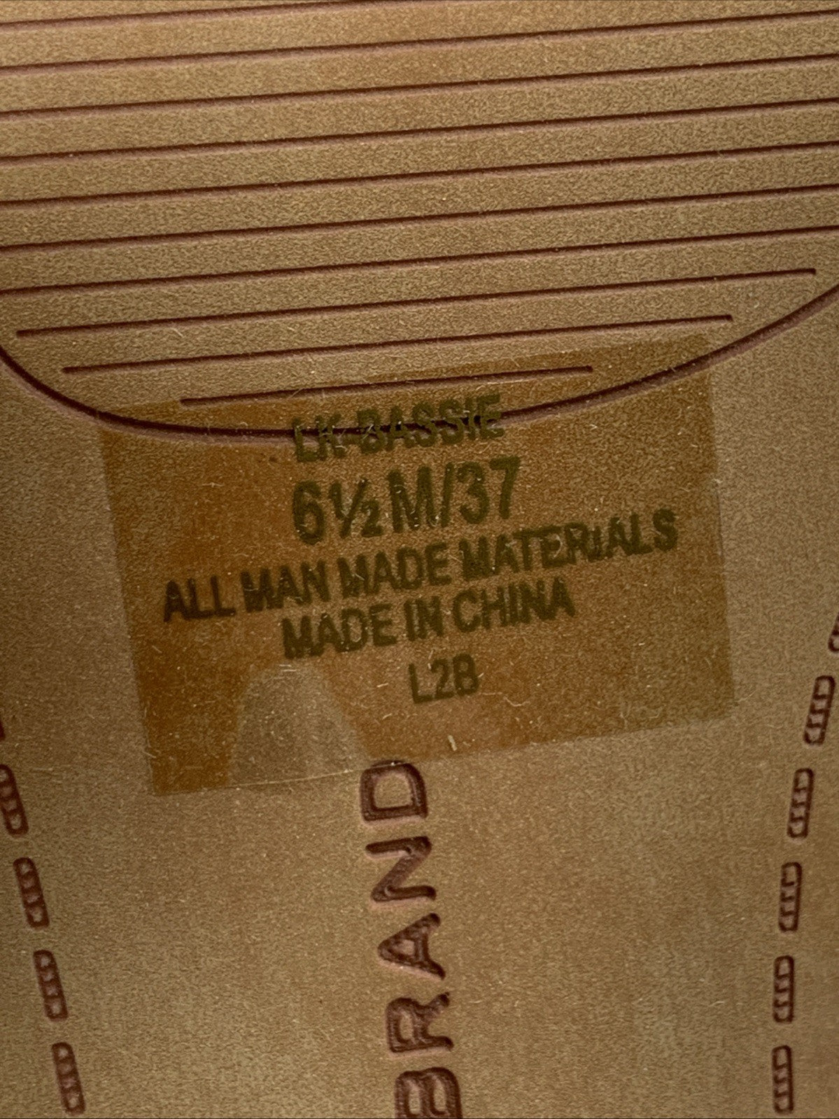 Lucky Brand Womens Bassie Buckle Faux Leather 0310LK1650 Heels Shoes Tan 6.5M