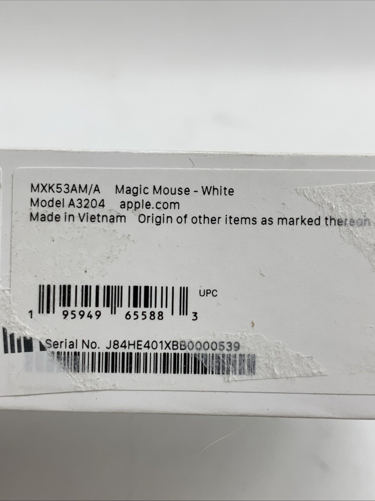 Apple Magic Mouse Multi-Touch Surface (USB-C) 2024 Version Wireless Rechargeable