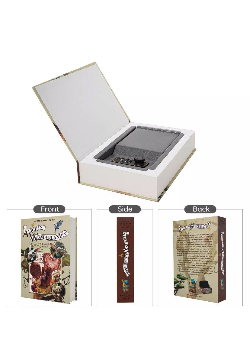 Real Paper Transfer Book Safe Hollow With Secret Hidden Compartment Combination