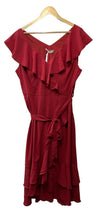 Grace Karin Women's 2024 Summer Wrap Midi Party Dress Casual Boho Red - Size XL