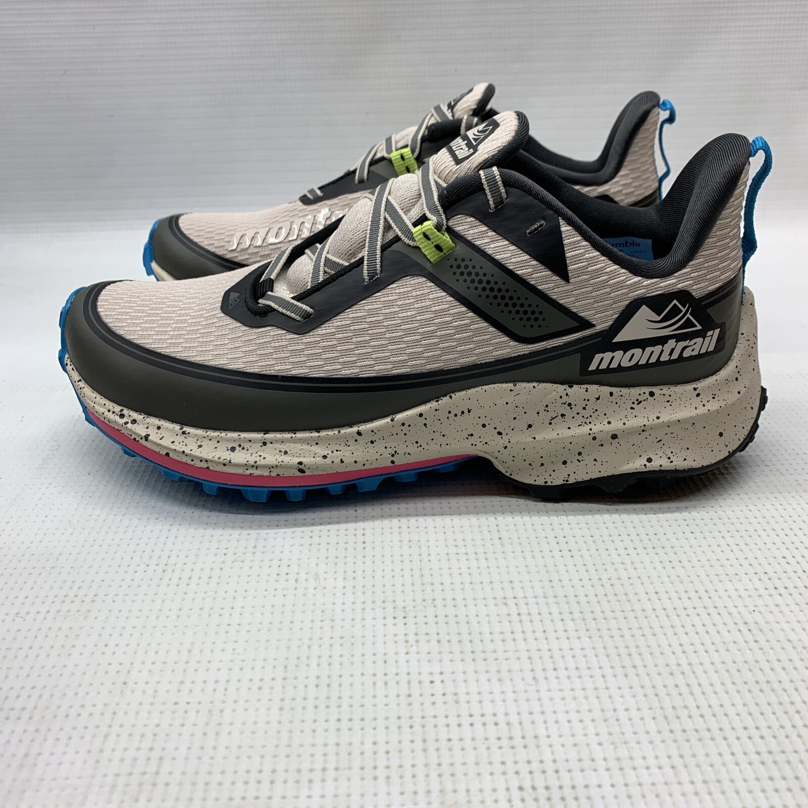 Columbia Montrail Trinity Ag Ii Running Shoes Dark Stone/ocean Blue, Women's 5