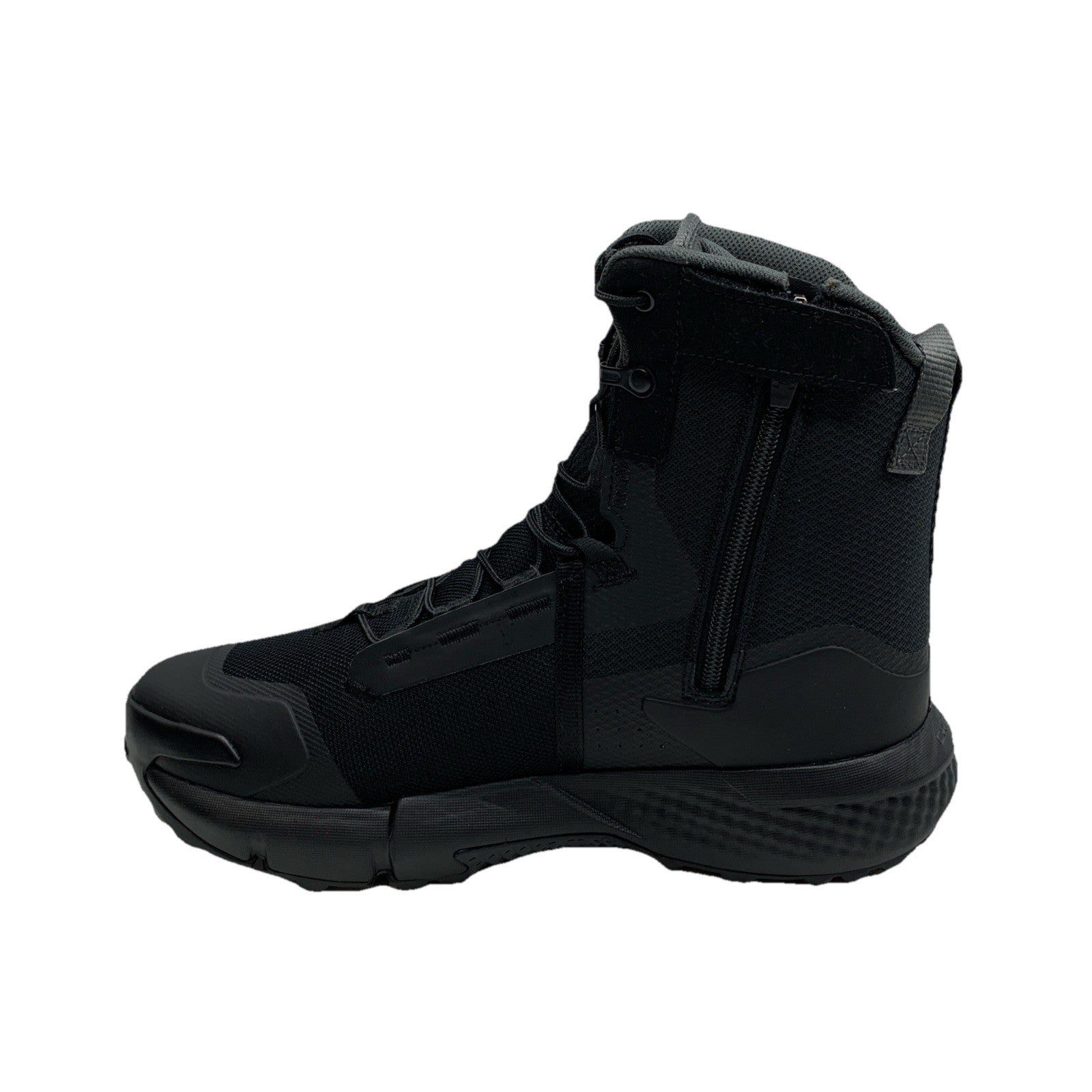 Under Armour Men's Charged Valsetz Side Zip Tactical Boots 3027383 Black Size 10