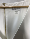 Calvin Klein Women's Sleeveless V-neck High Low Dress White CD7B144P Size 10